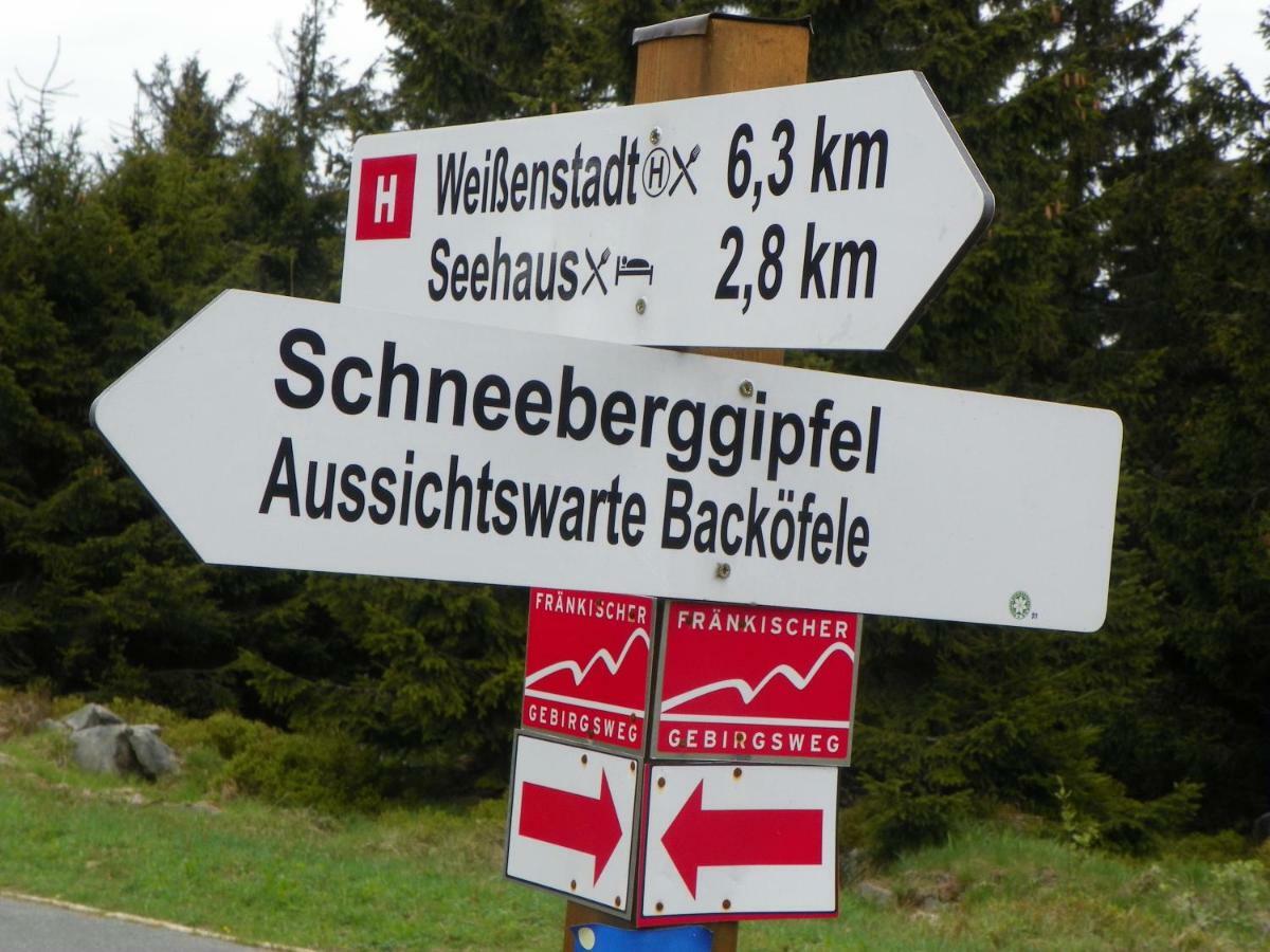 Ferienwohnung Am Weissenstaedter See Weißenstadt Buitenkant foto